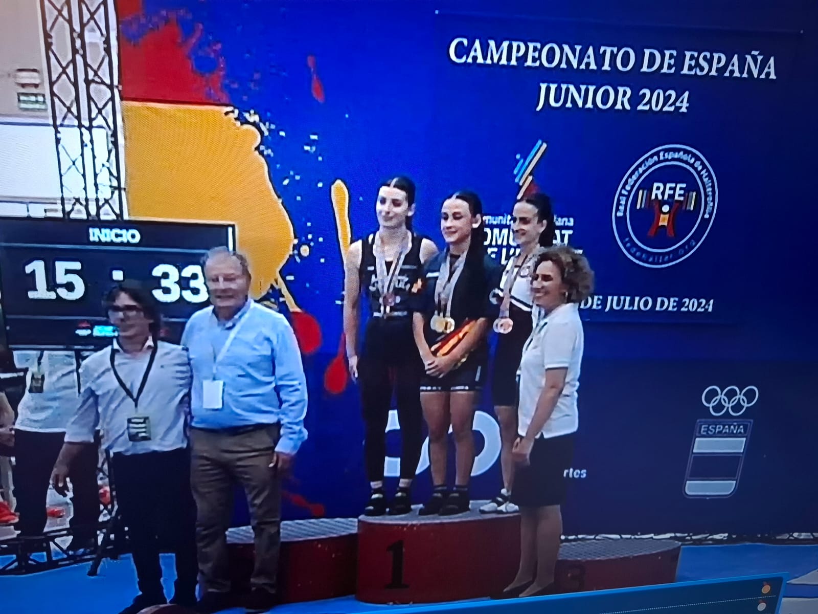 Noelia López, subcampeona de España Júnior
